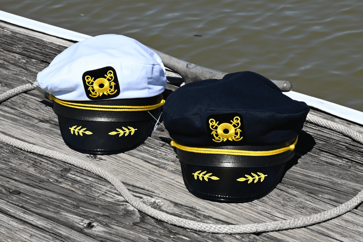 Kentucky Lake Boat Slip - Pebble Isle Ship Store - captain's hats