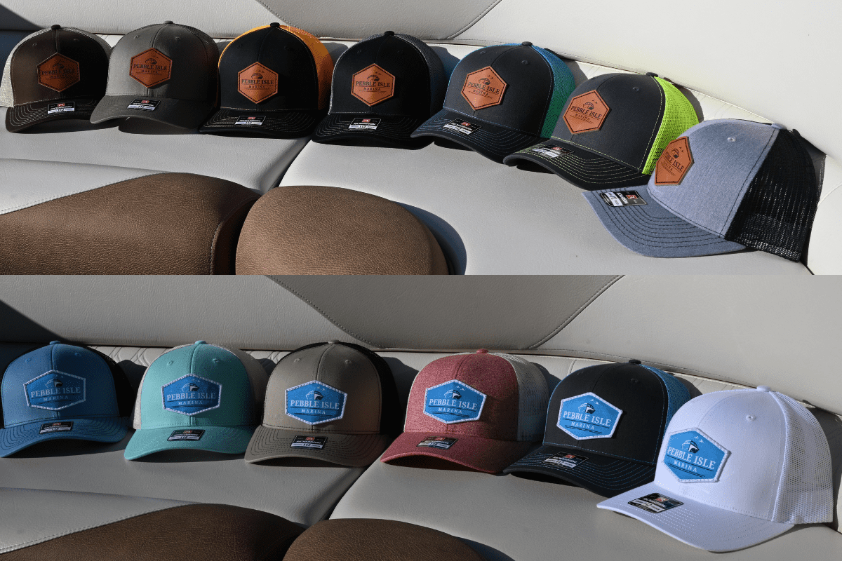 Kentucky Lake Boat Slip - Pebble Isle Ship Store - hats